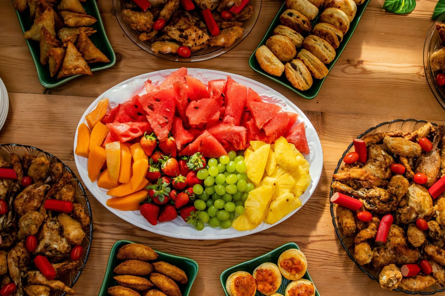 Fruit Platter Healthy Meal